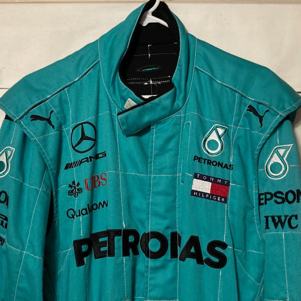 PUMA AMG MERCEDES PETRONAS FORMULA ONE Racing Team Issue Pit Crew Suit Overalls